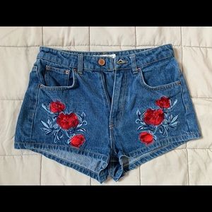 H&M Coachella shorts